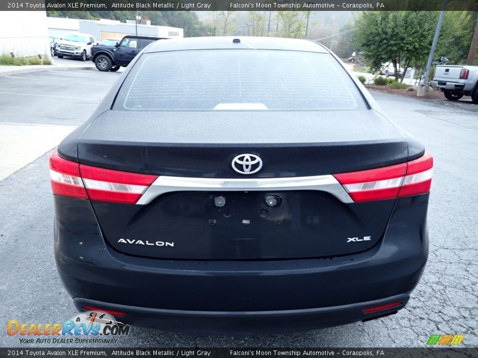 2014 Toyota Avalon XLE Premium Attitude Black Metallic / Light Gray Photo #3