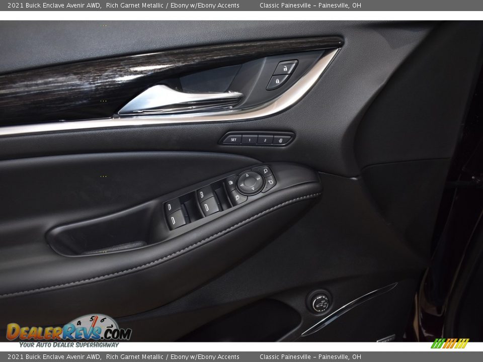 2021 Buick Enclave Avenir AWD Rich Garnet Metallic / Ebony w/Ebony Accents Photo #10