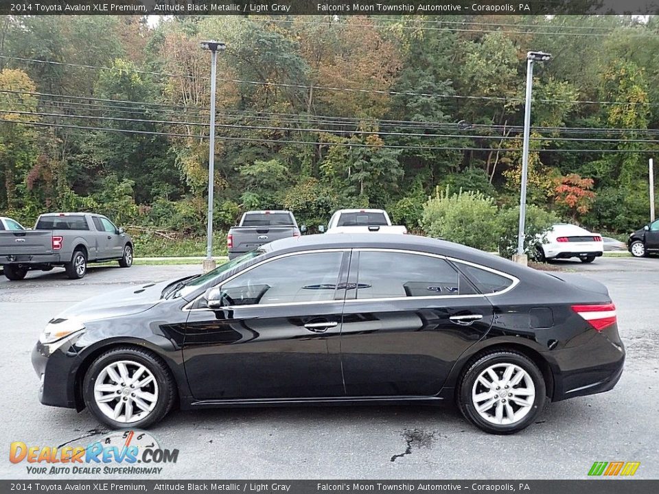 2014 Toyota Avalon XLE Premium Attitude Black Metallic / Light Gray Photo #5