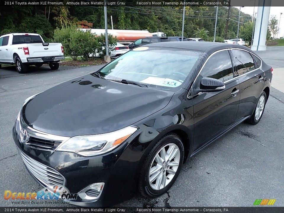 2014 Toyota Avalon XLE Premium Attitude Black Metallic / Light Gray Photo #6