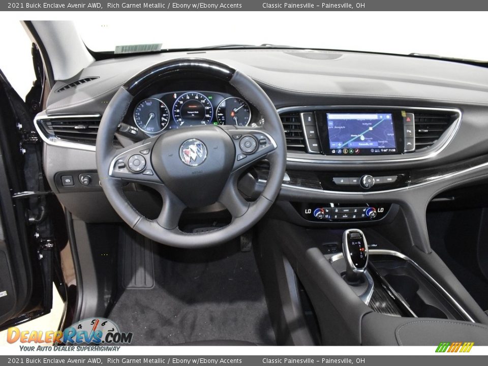 2021 Buick Enclave Avenir AWD Rich Garnet Metallic / Ebony w/Ebony Accents Photo #13