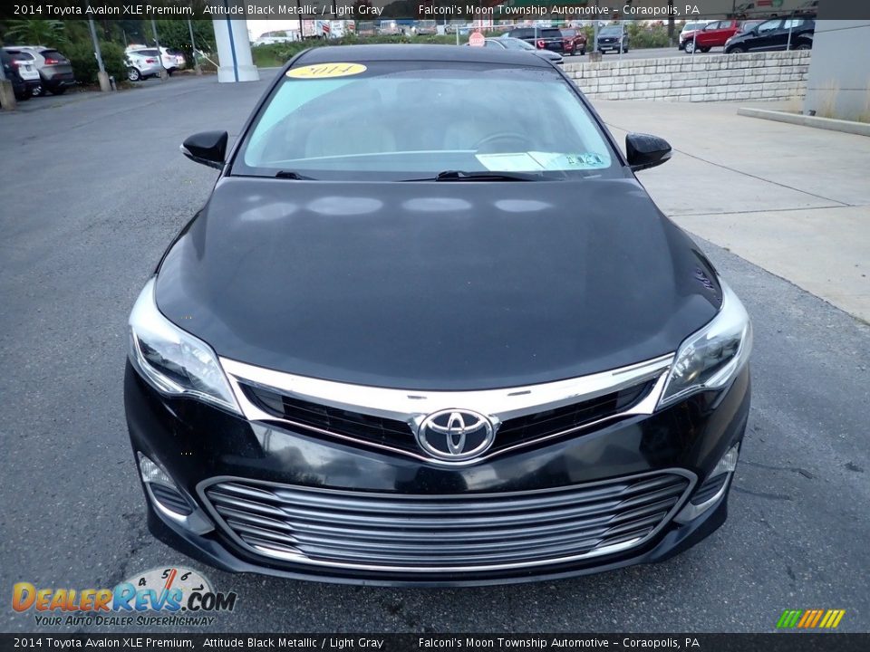 2014 Toyota Avalon XLE Premium Attitude Black Metallic / Light Gray Photo #7