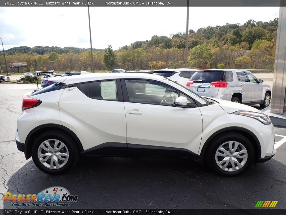 Blizzard White Pearl 2021 Toyota C-HR LE Photo #5