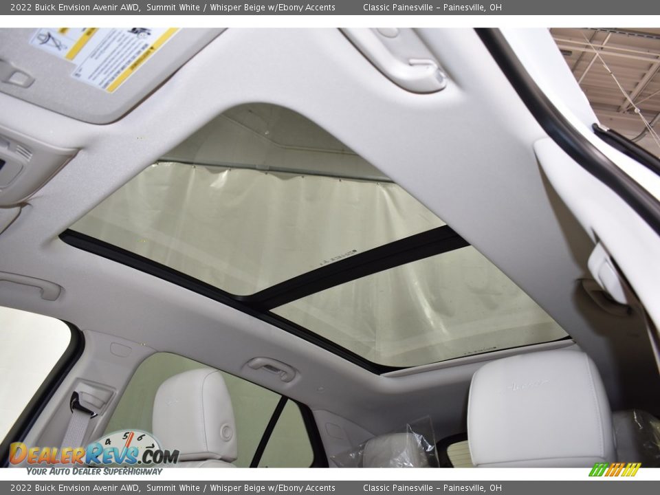 Sunroof of 2022 Buick Envision Avenir AWD Photo #6