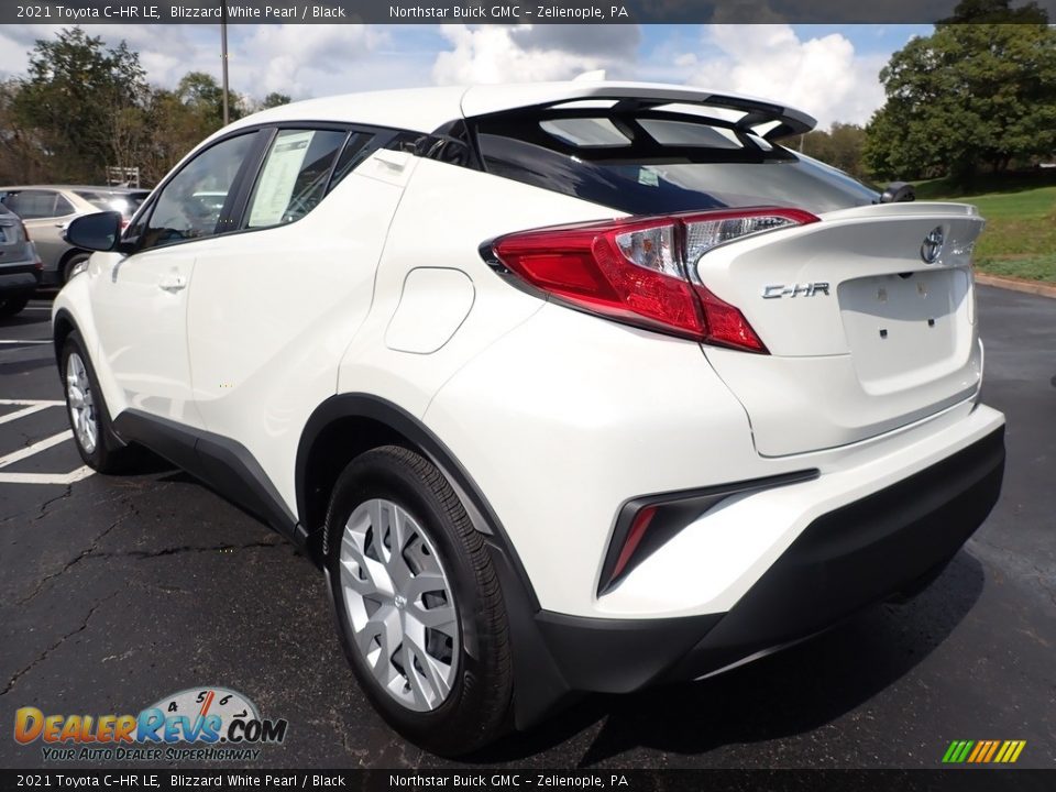 2021 Toyota C-HR LE Blizzard White Pearl / Black Photo #12