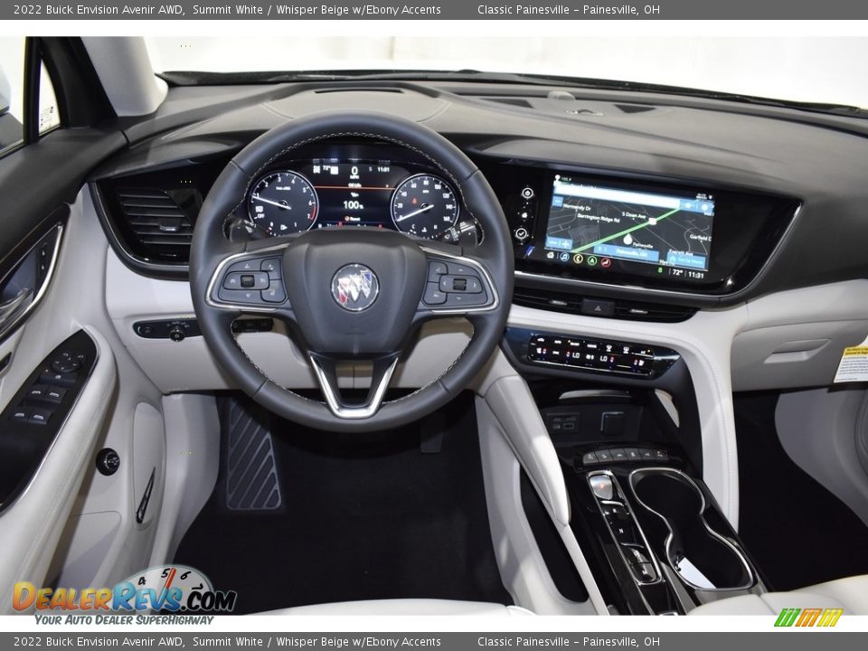 Dashboard of 2022 Buick Envision Avenir AWD Photo #12