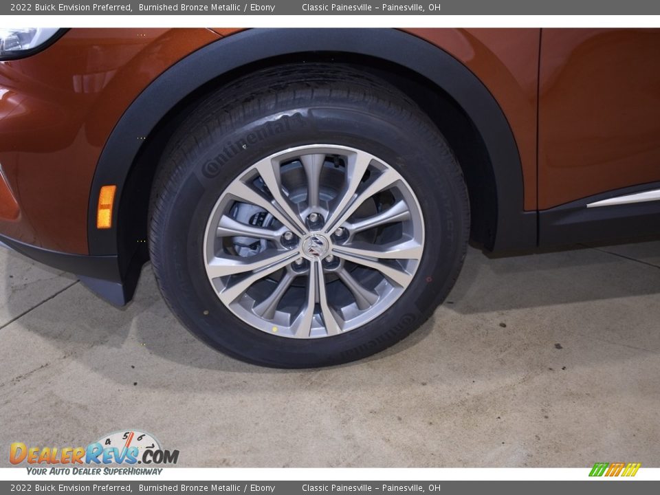 2022 Buick Envision Preferred Burnished Bronze Metallic / Ebony Photo #5