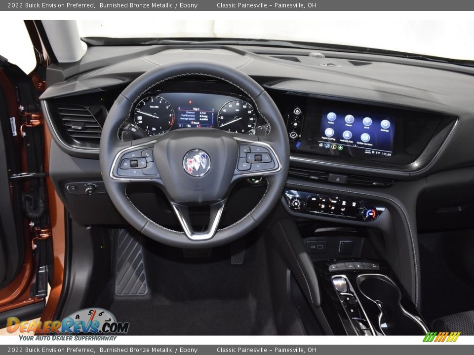 Dashboard of 2022 Buick Envision Preferred Photo #9