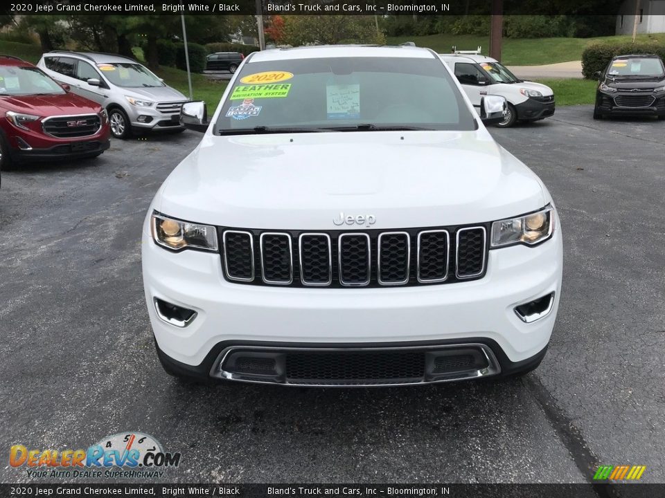 2020 Jeep Grand Cherokee Limited Bright White / Black Photo #3