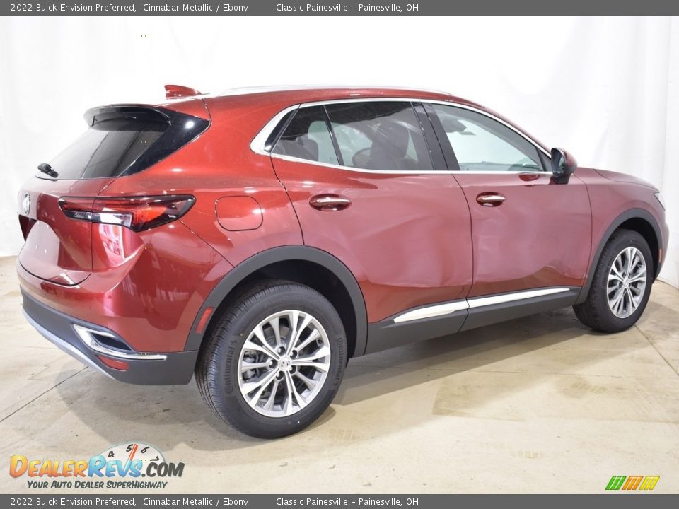 2022 Buick Envision Preferred Cinnabar Metallic / Ebony Photo #2