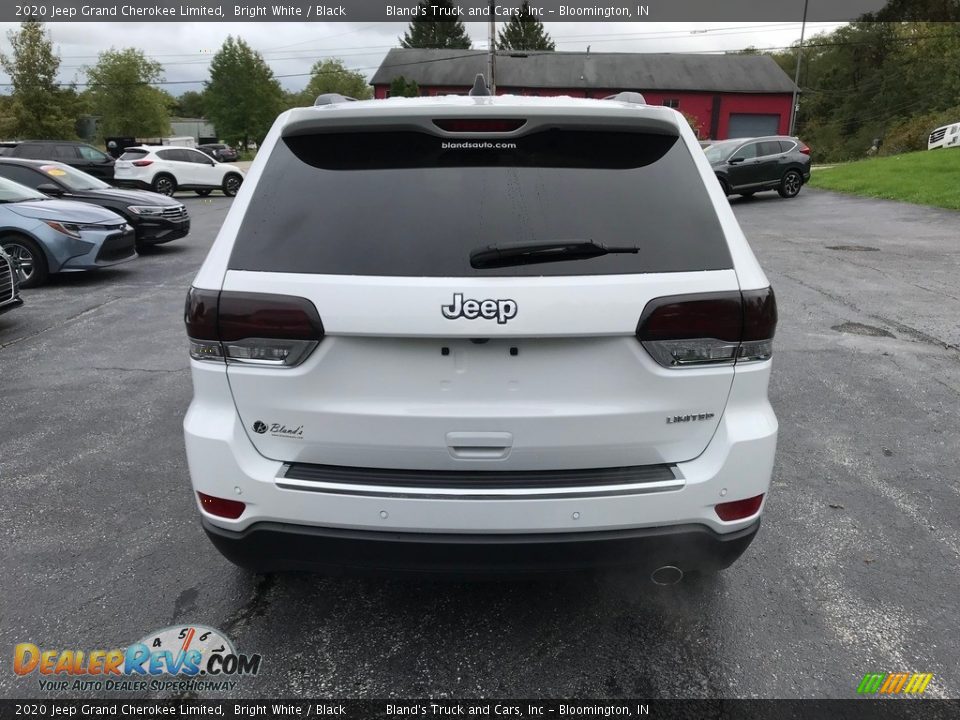 2020 Jeep Grand Cherokee Limited Bright White / Black Photo #7