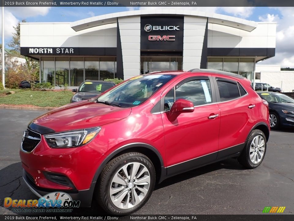 2019 Buick Encore Preferred Winterberry Red Metallic / Ebony Photo #1