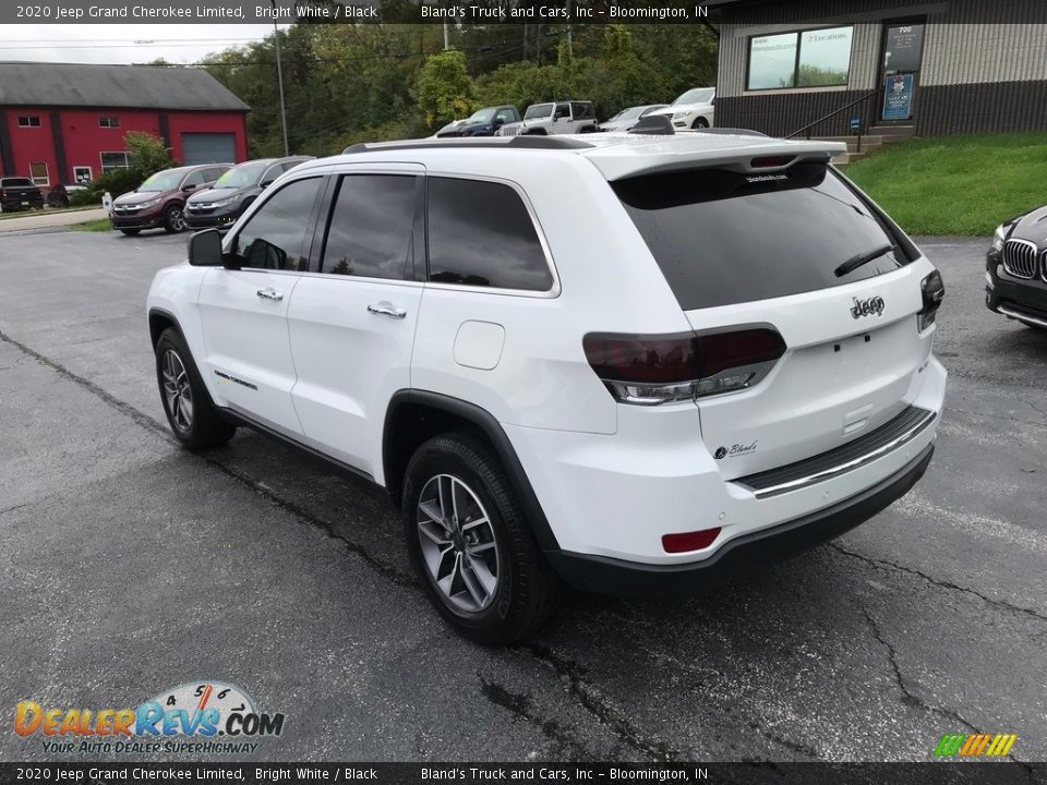 2020 Jeep Grand Cherokee Limited Bright White / Black Photo #9