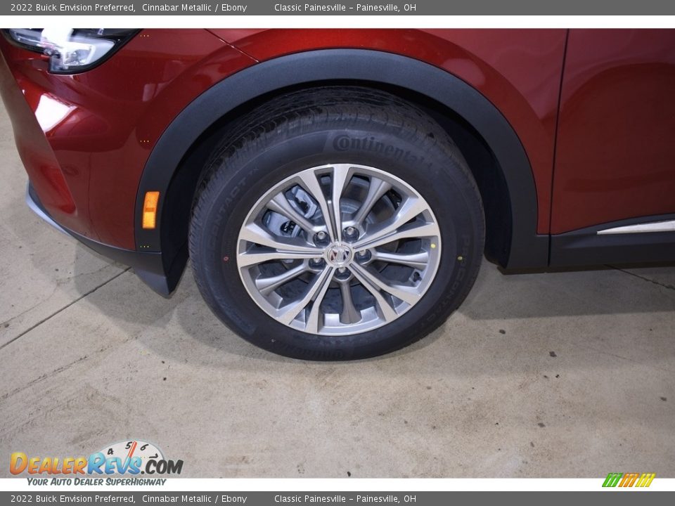 2022 Buick Envision Preferred Cinnabar Metallic / Ebony Photo #5