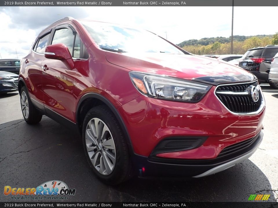 2019 Buick Encore Preferred Winterberry Red Metallic / Ebony Photo #4