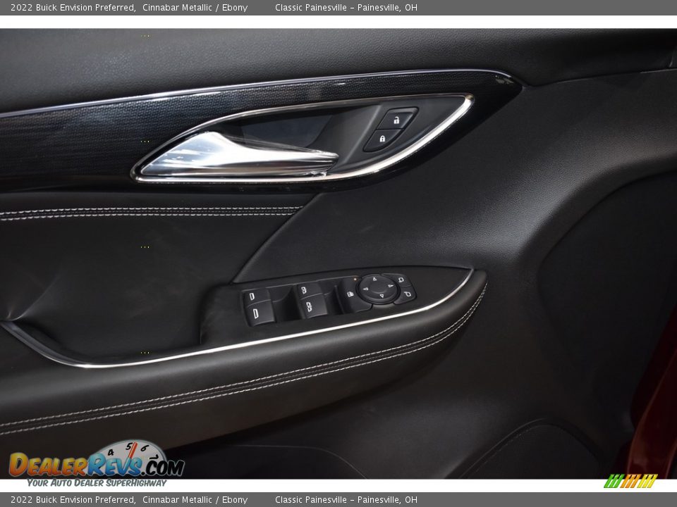 2022 Buick Envision Preferred Cinnabar Metallic / Ebony Photo #8