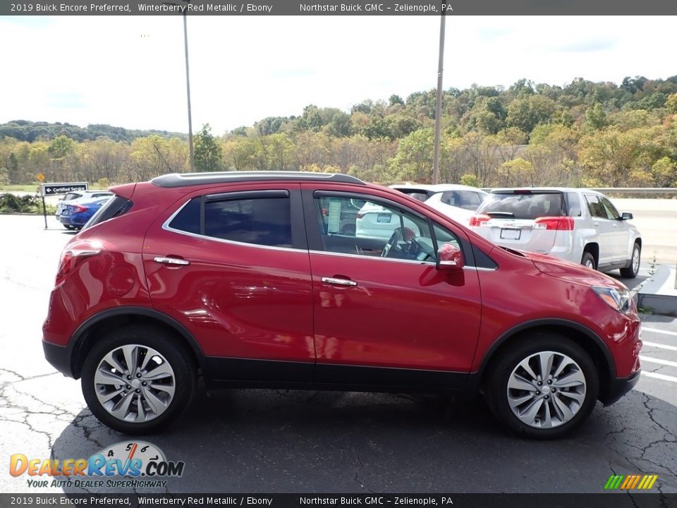 2019 Buick Encore Preferred Winterberry Red Metallic / Ebony Photo #5