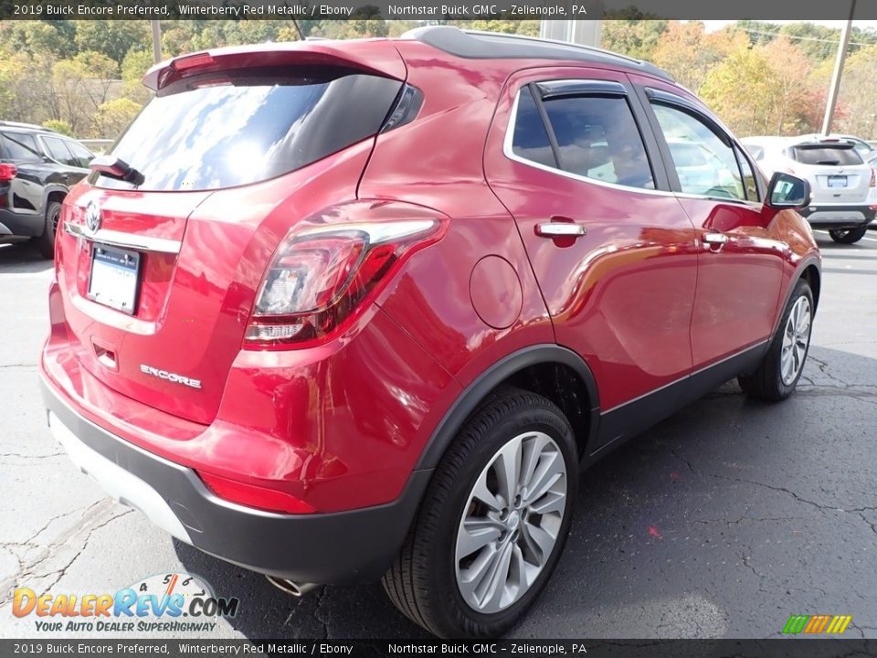 2019 Buick Encore Preferred Winterberry Red Metallic / Ebony Photo #9