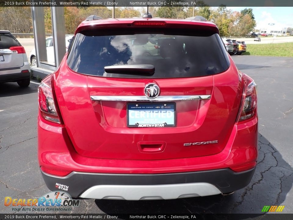 2019 Buick Encore Preferred Winterberry Red Metallic / Ebony Photo #10