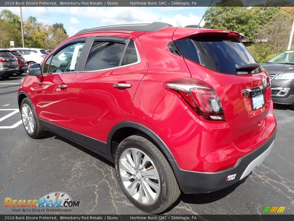 2019 Buick Encore Preferred Winterberry Red Metallic / Ebony Photo #12