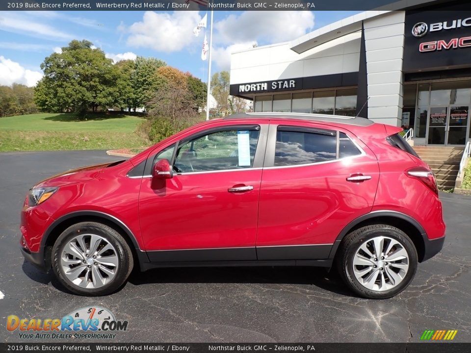 2019 Buick Encore Preferred Winterberry Red Metallic / Ebony Photo #13