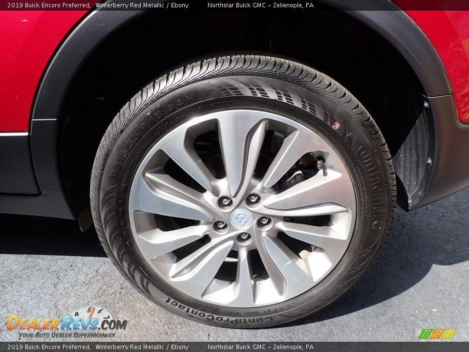 2019 Buick Encore Preferred Winterberry Red Metallic / Ebony Photo #14