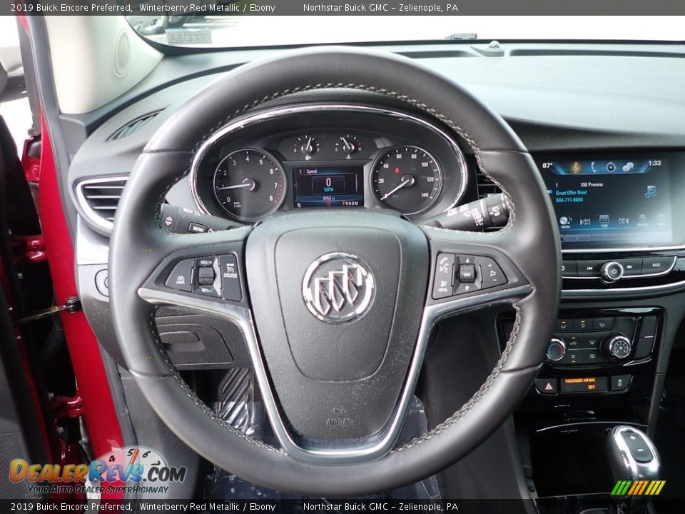 2019 Buick Encore Preferred Winterberry Red Metallic / Ebony Photo #21