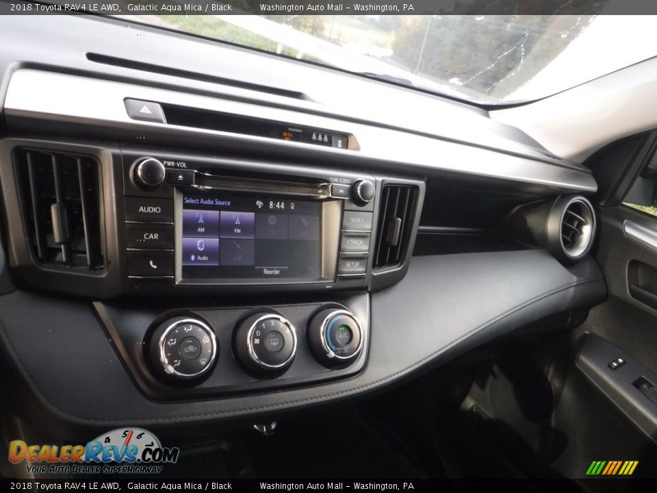 2018 Toyota RAV4 LE AWD Galactic Aqua Mica / Black Photo #3