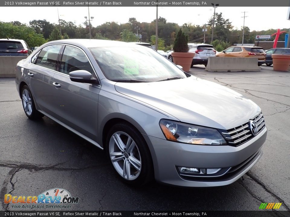 Reflex Silver Metallic 2013 Volkswagen Passat V6 SE Photo #11