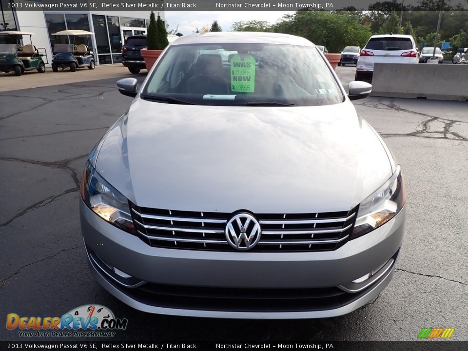 Reflex Silver Metallic 2013 Volkswagen Passat V6 SE Photo #13