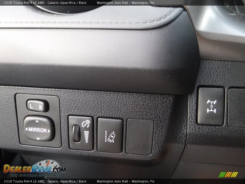 2018 Toyota RAV4 LE AWD Galactic Aqua Mica / Black Photo #20