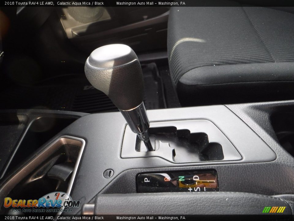 2018 Toyota RAV4 LE AWD Galactic Aqua Mica / Black Photo #21