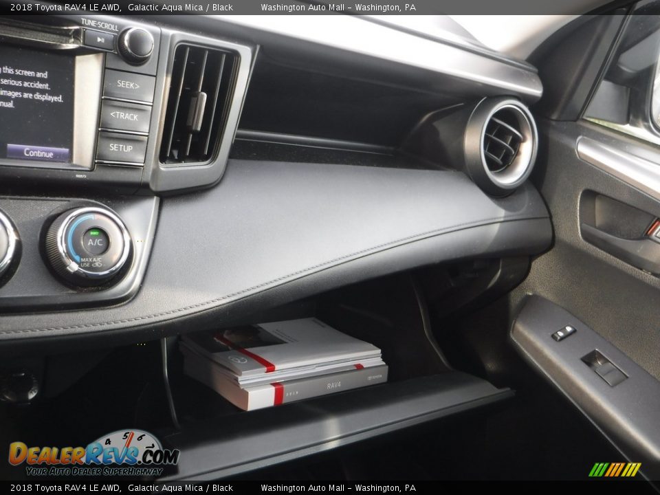 2018 Toyota RAV4 LE AWD Galactic Aqua Mica / Black Photo #25