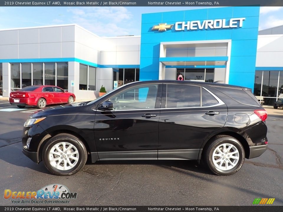 2019 Chevrolet Equinox LT AWD Mosaic Black Metallic / Jet Black/Cinnamon Photo #3