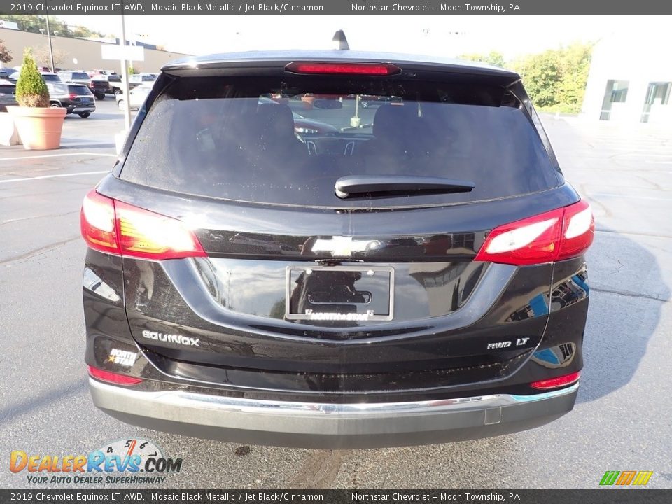 2019 Chevrolet Equinox LT AWD Mosaic Black Metallic / Jet Black/Cinnamon Photo #6