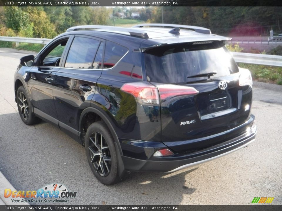 2018 Toyota RAV4 SE AWD Galactic Aqua Mica / Black Photo #15