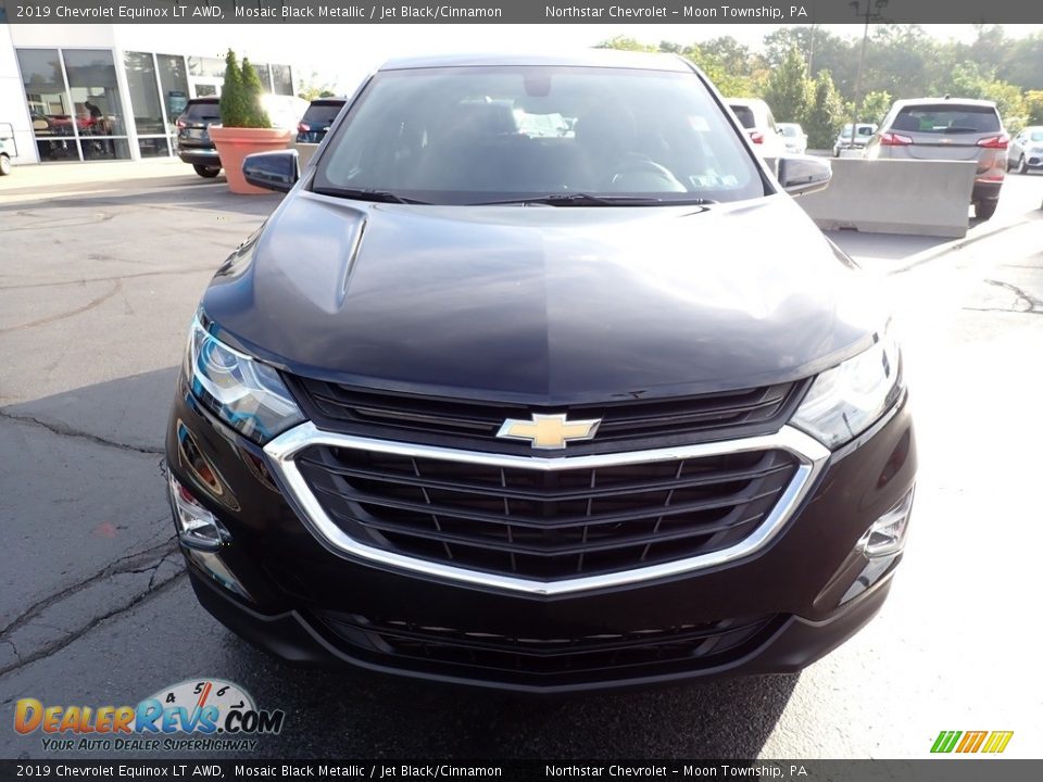 2019 Chevrolet Equinox LT AWD Mosaic Black Metallic / Jet Black/Cinnamon Photo #12