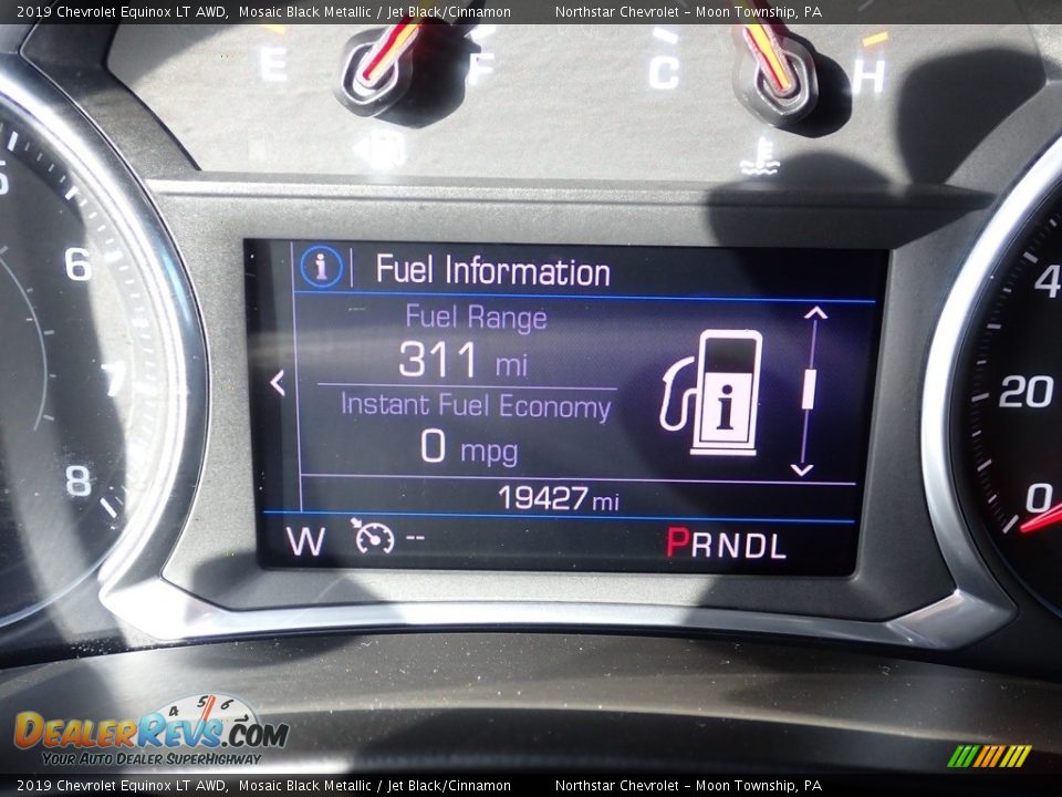 2019 Chevrolet Equinox LT AWD Mosaic Black Metallic / Jet Black/Cinnamon Photo #29