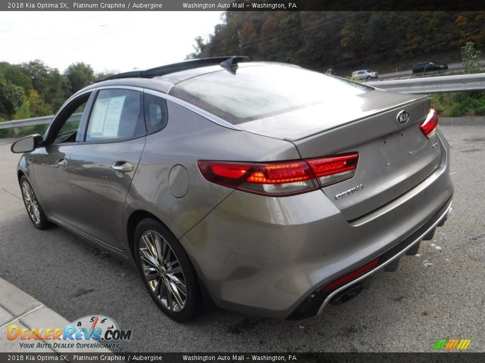 2018 Kia Optima SX Platinum Graphite / Aubergine Photo #17