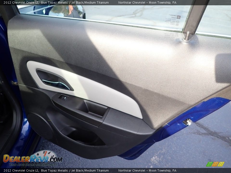 2012 Chevrolet Cruze LS Blue Topaz Metallic / Jet Black/Medium Titanium Photo #19