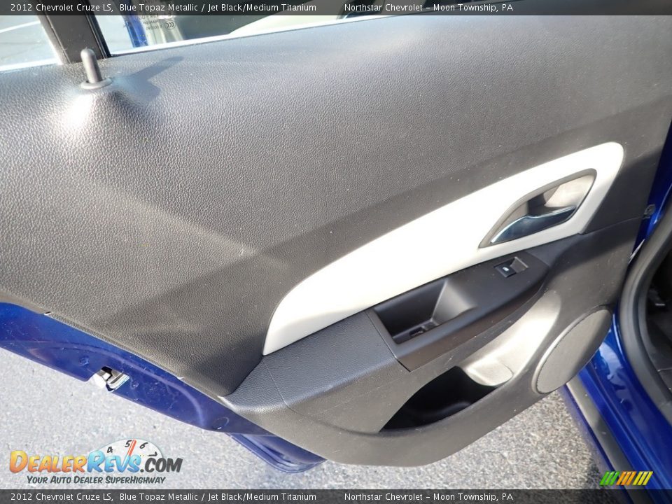 2012 Chevrolet Cruze LS Blue Topaz Metallic / Jet Black/Medium Titanium Photo #23