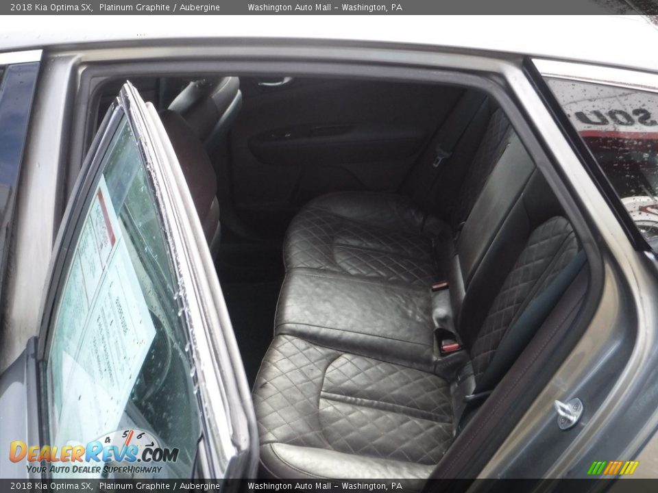 Rear Seat of 2018 Kia Optima SX Photo #26