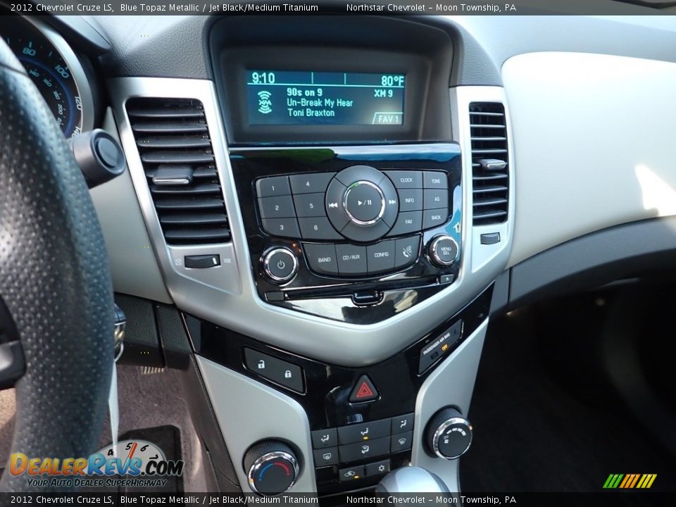 2012 Chevrolet Cruze LS Blue Topaz Metallic / Jet Black/Medium Titanium Photo #28