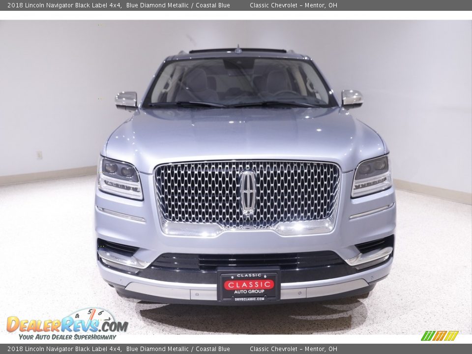 2018 Lincoln Navigator Black Label 4x4 Blue Diamond Metallic / Coastal Blue Photo #2