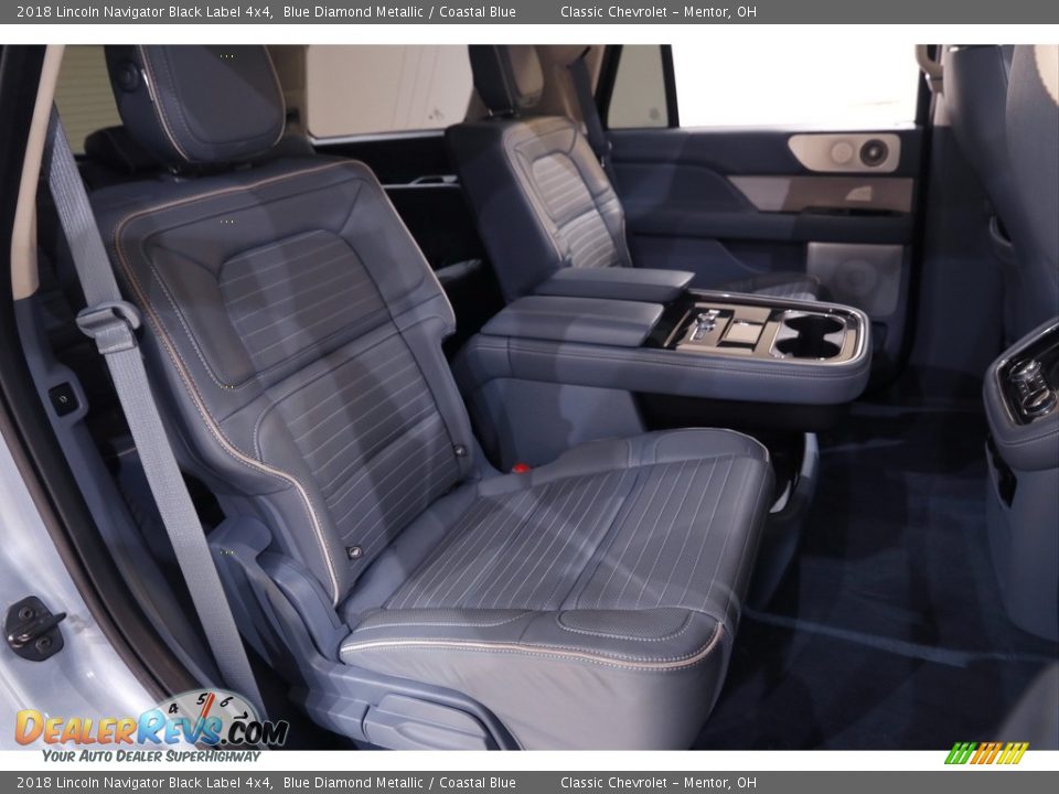 Rear Seat of 2018 Lincoln Navigator Black Label 4x4 Photo #21