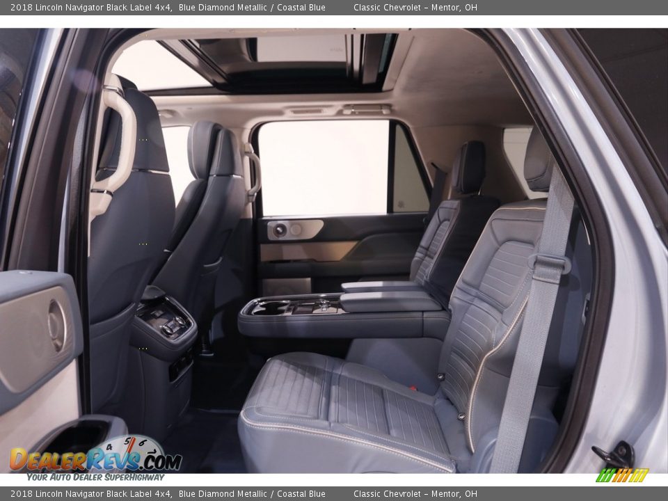 Rear Seat of 2018 Lincoln Navigator Black Label 4x4 Photo #22