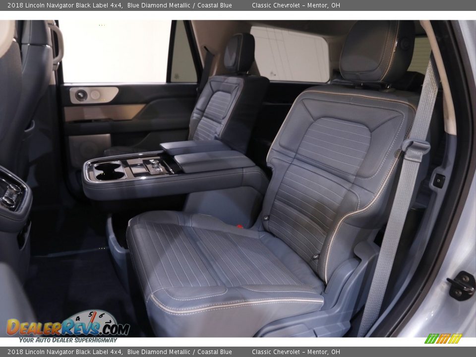 Rear Seat of 2018 Lincoln Navigator Black Label 4x4 Photo #23