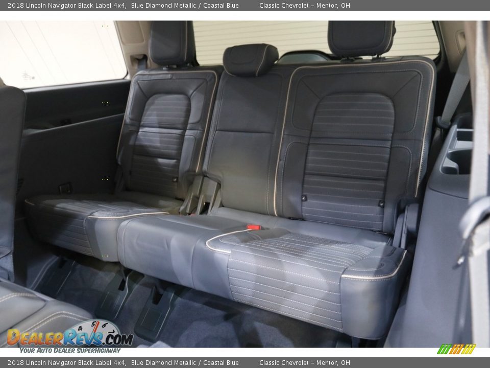 Rear Seat of 2018 Lincoln Navigator Black Label 4x4 Photo #24