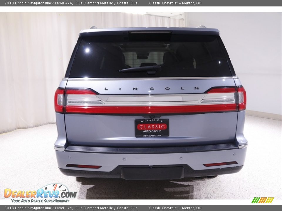 2018 Lincoln Navigator Black Label 4x4 Blue Diamond Metallic / Coastal Blue Photo #28