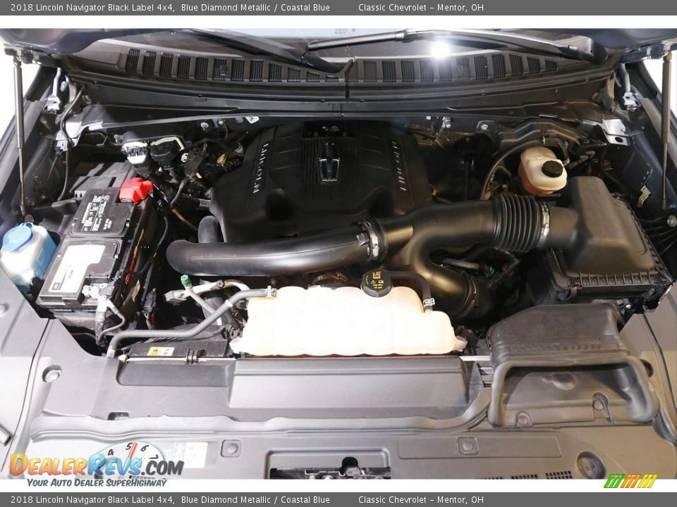 2018 Lincoln Navigator Black Label 4x4 3.5 Liter GTDI Twin-Turbocharged DOHC 24-Valve VVT V6 Engine Photo #29